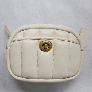 Coach Small Camera Bag with Quilting
